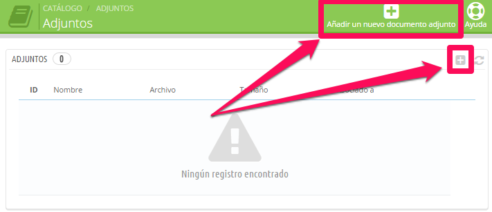 Adjuntar archivos Prestashop 1