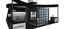 stand diseño mixto, feria sevilla estand diseño mixto